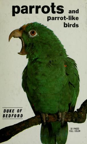 Cover for Parrots and parrot-like birds