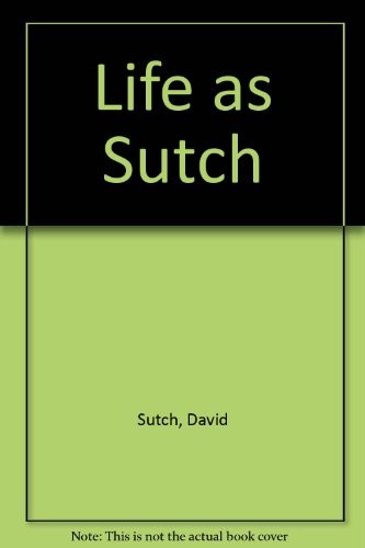 Cover for Life as Sutch