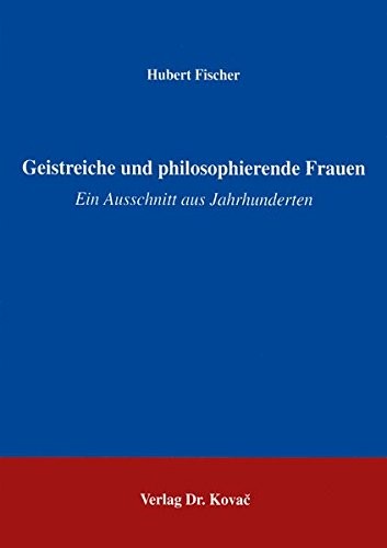Cover for Geistreiche und philosophierende Frauen