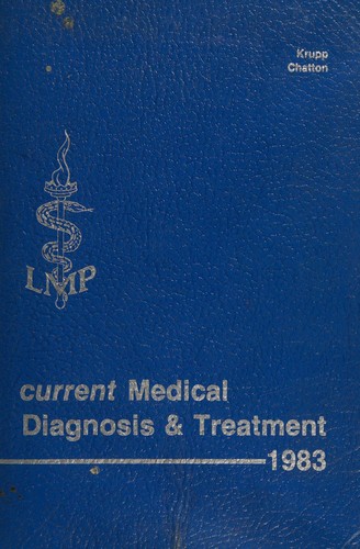 Cover for Current Medical Diagnosis & Treatment 1983