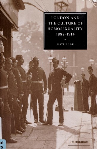 Cover for London and the Culture of Homosexuality