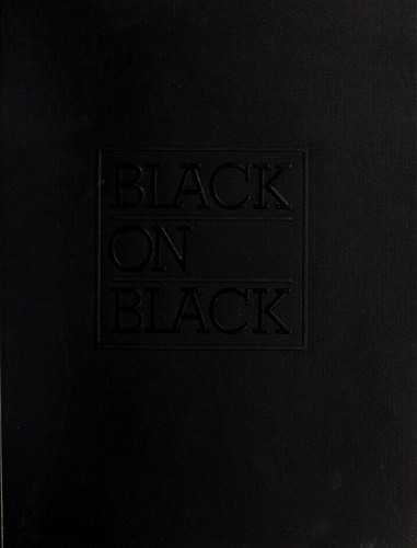Cover for Black on black