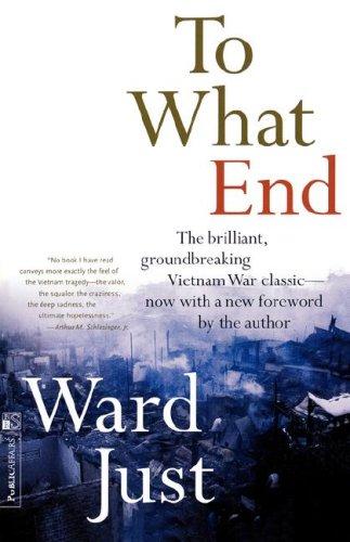 Cover for To what end