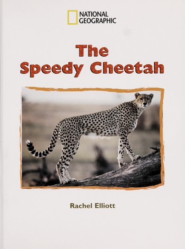 Cover for The speedy cheetah