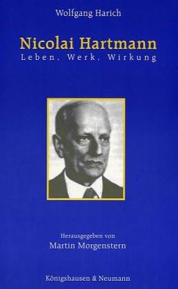 Cover for Nicolai Hartmann