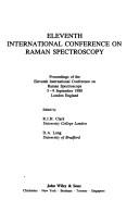 Cover for Eleventh International Conference on Raman Spectroscopy