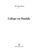 Cover for Colloqui con Pirandello