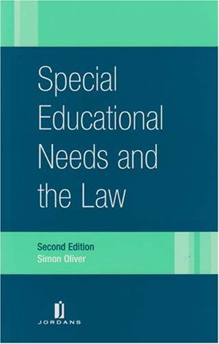 Cover for Special Educational Needs and the Law