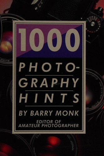 Cover for 1000 Photography Hints