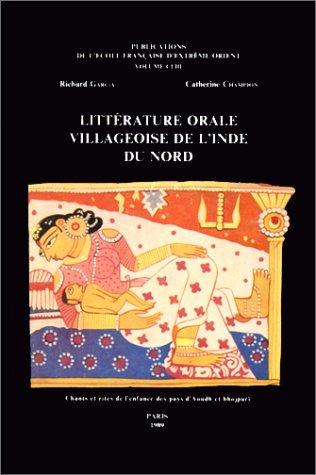 Cover for Litterature orale villageoise de l'Inde du Nord