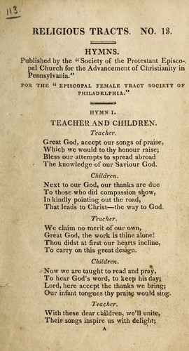 Cover for Hymns