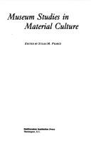 Cover for Museum studies in material culture