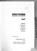 Cover for Proteins (Kodansha Scientific Books)