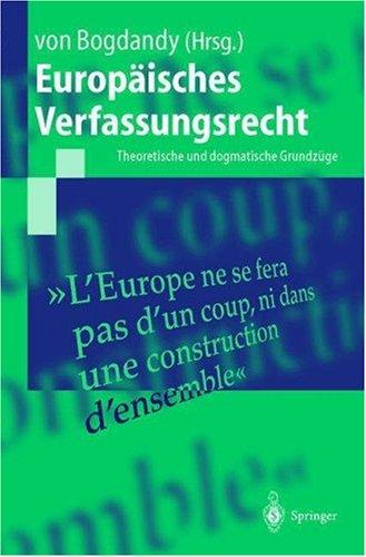 Cover for Europäisches Verfassungsrecht