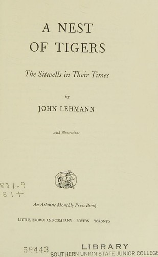 Cover for A nest of tigers