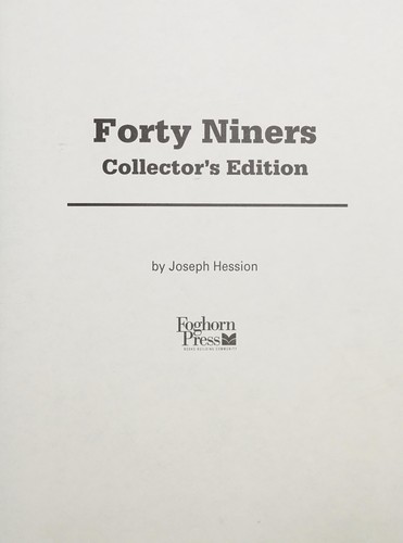 Cover for Forty Niners