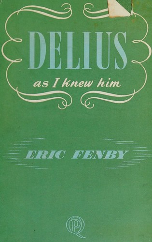 Cover for Delius as I knew him