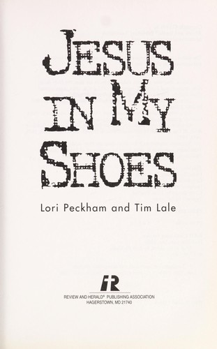 Cover for Jesus in my shoes