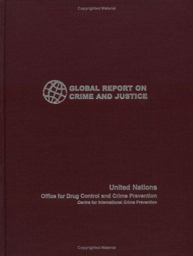 Cover for Global report on crime and justice