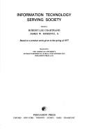 Cover for Information technology serving society