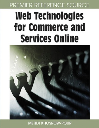 Cover for Web technologies for commerce and services online