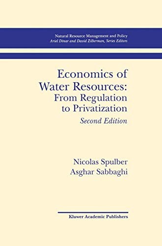 Cover for Economics of Water Resources