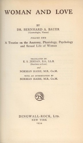 Cover for Woman and love