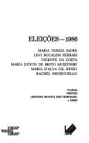 Cover for Eleições--1986