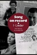 Cover for Song on Record 2 volume set