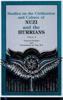 Cover for Studies on the civilization and culture of Nuzi and the Hurrians