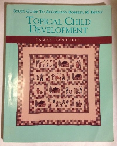 Cover for Topical Child Development