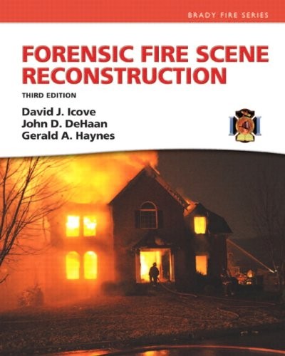 Cover for Forensic Fire Scene Reconstruction