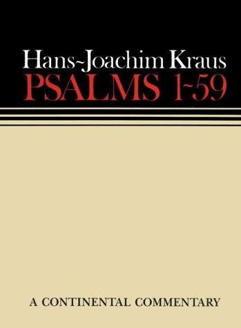 Cover for Psalms 1-59