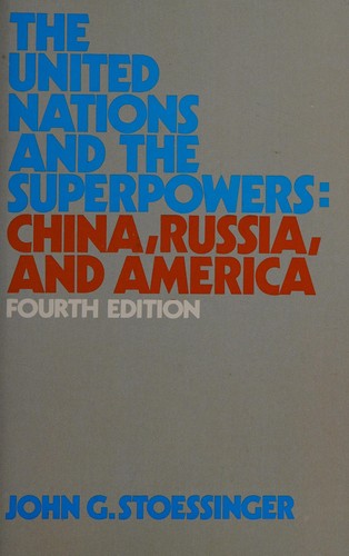 Cover for The United Nations& the superpowers