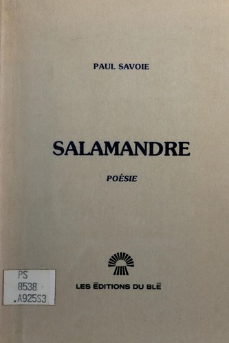 Cover for Salamandre