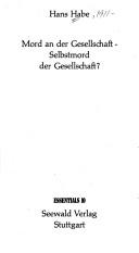 Cover for Mord an der Gesellschaft