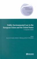 Cover for Public environmental law in the European Union and the United States
