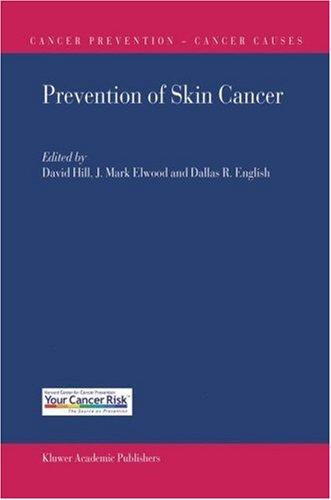 Cover for Prevention of Skin Cancer (Cancer Prevention-Cancer Causes)