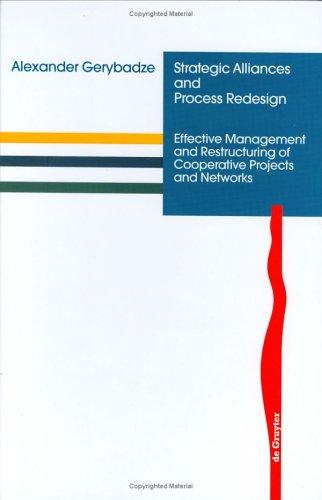 Cover for Strategic Alliances and Process Redesign