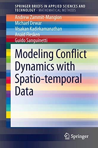Cover for Modeling Conflict Dynamics with Spatio-temporal Data