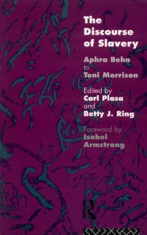 Cover for The Discourse of Slavery