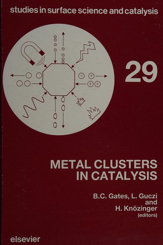 Cover for Metal clusters in catalysis