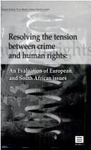 Cover for Resolving the tension between crime and human rights