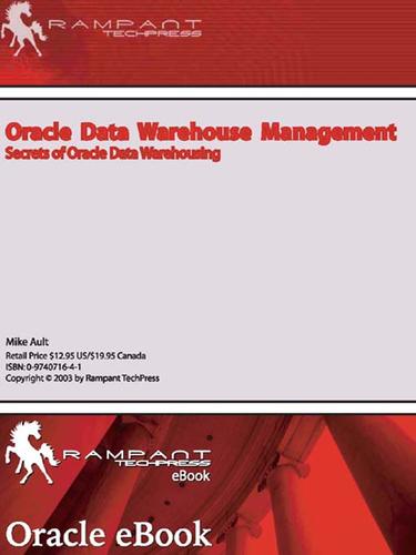 Cover for Oracle Data Warehouse Management