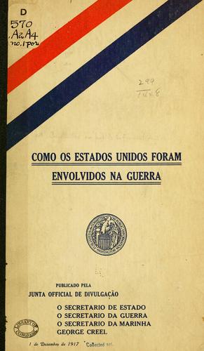 Cover for Como os Estados Unidos foram envolvidos na guerra.