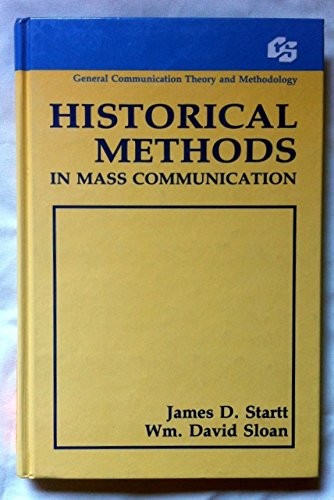 Cover for Historical methods in mass communication