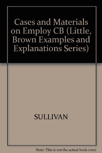 Cover for Cases and materials on employment law