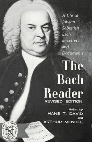 Cover for Bach Reader