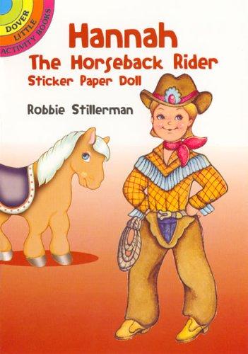 Cover for Hannah the Horseback Rider Sticker Paper Doll