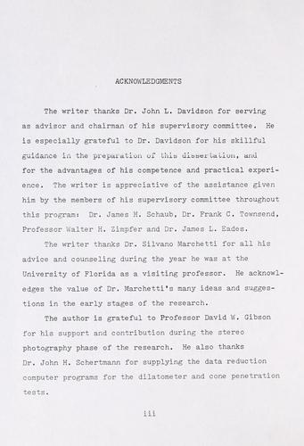 Cover for design and construction of a piezoblade and an evaluation of the Marchetti dilatometer in some Florida soils